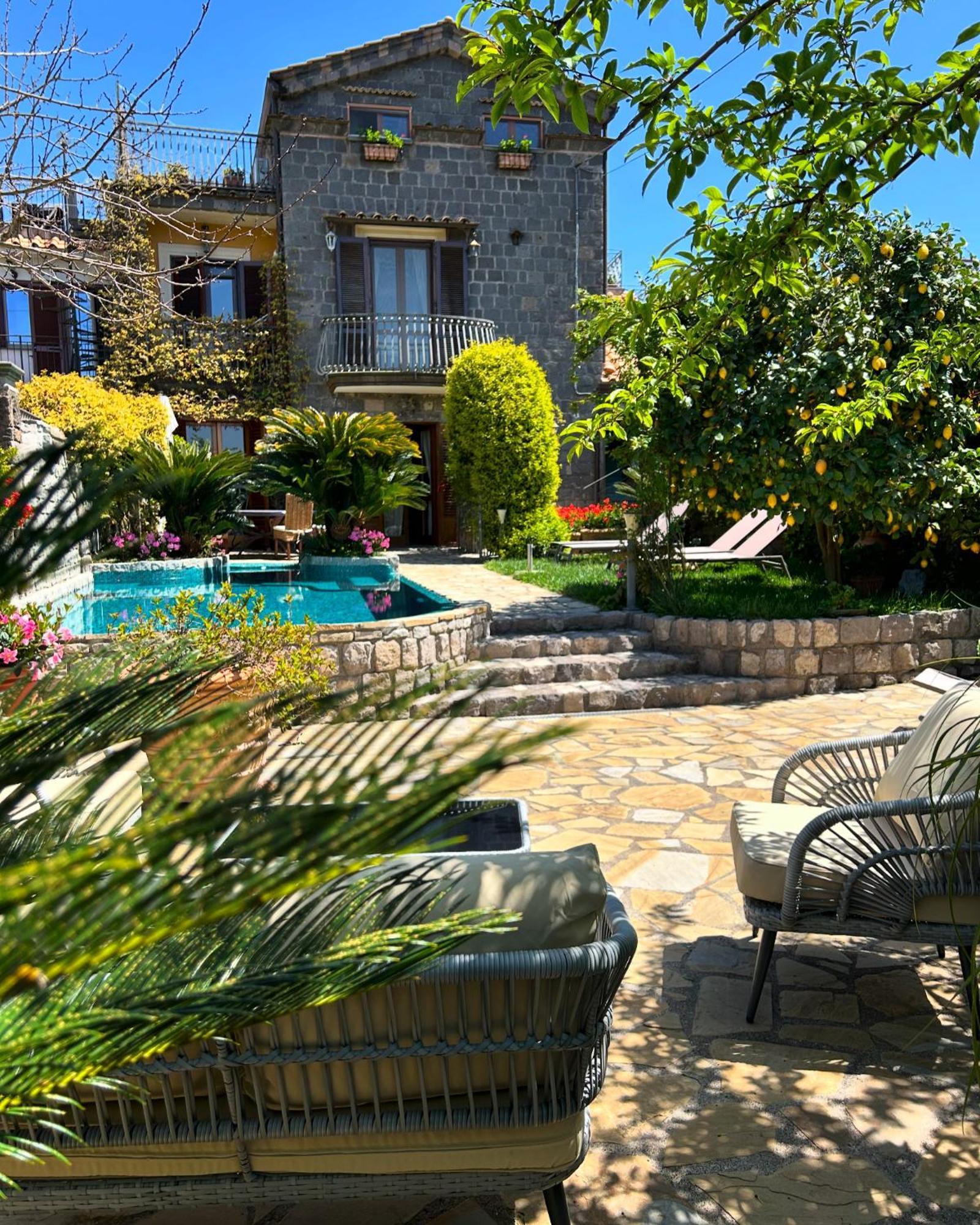 Maison Villa Angela Sant'Agata sui due Golfi Bagian luar foto